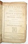 (BIBLE IN ENGLISH.) Group of 3 early American Bibles, 1792-1805